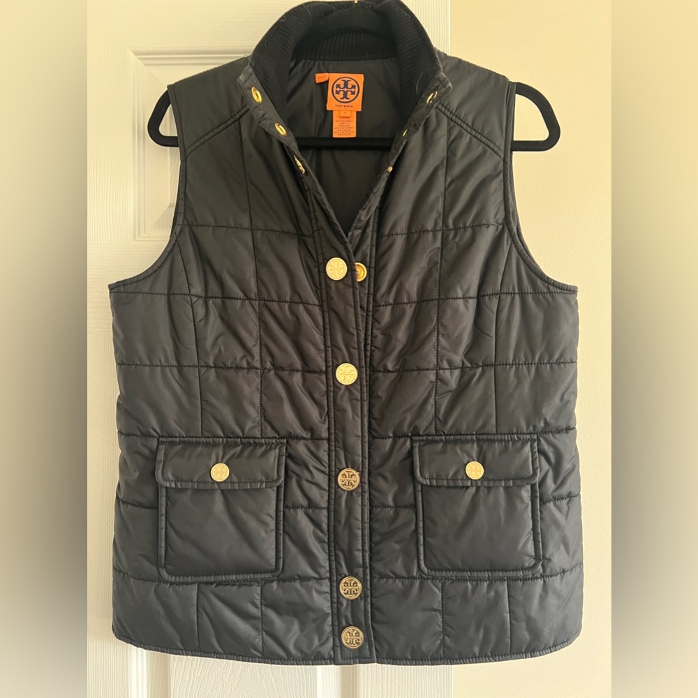 Black Tory Burch Vest